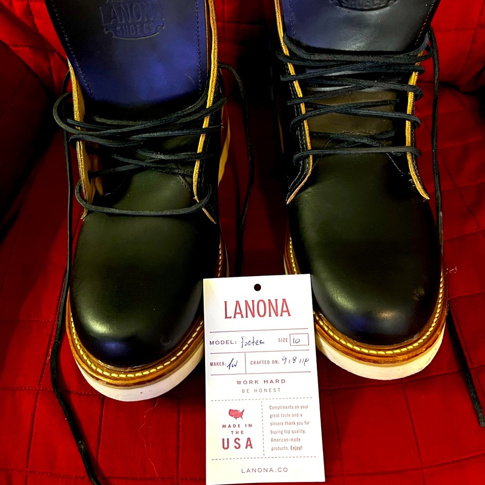 Mens work boots size 10